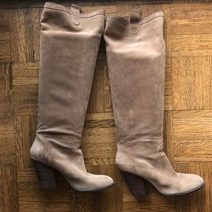 Vince Camuto Braden Taupe Suede Boot